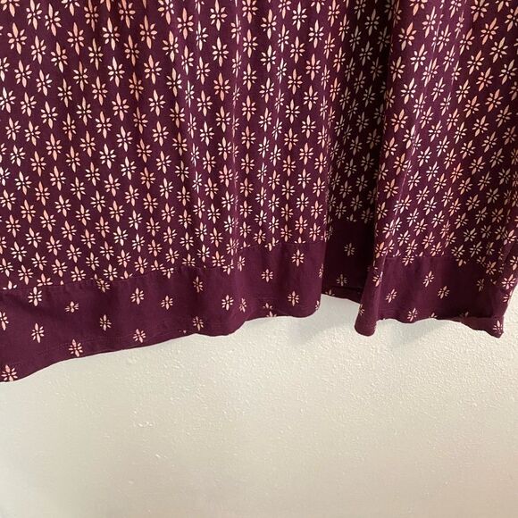 Coldwater Creek L Boho Embroidery Long Sleeve Tunic Top Blouse Bohemian UB-7 - Picture 5 of 10